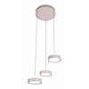 Freelight Modern Scandinavisch Hanglamp Alieno 3-lichts getrapt crème