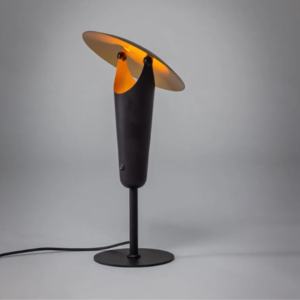 ETH Industriële tafellamp The Britt 1-lichts zwart