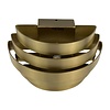 Highlight Moderne wandlamp Scudo 25 cm goud