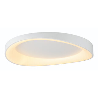 Plafondlamp Duna 1-lichts wit 60 cm