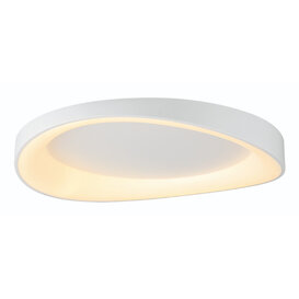 Plafondlamp Duna 1-lichts wit 47 cm