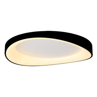 Plafondlamp Duna 1-lichts zwart 47 cm