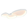 Moderne plafondlamp Organico 3-lichts wit