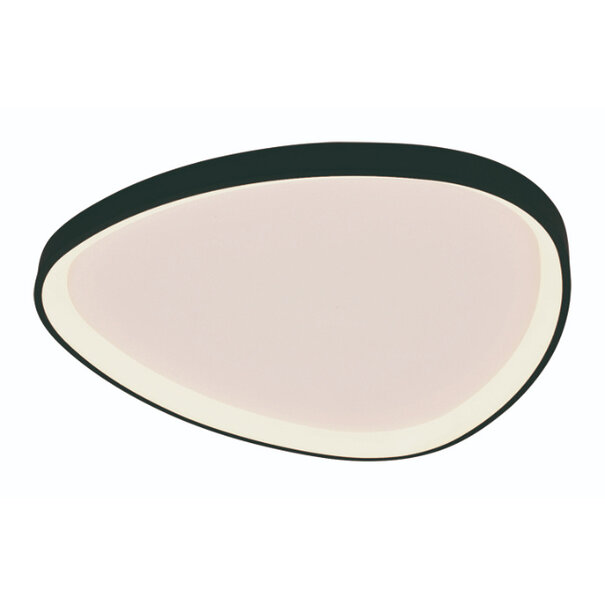 Freelight Moderne plafondlamp Organico 1-lichts zwart