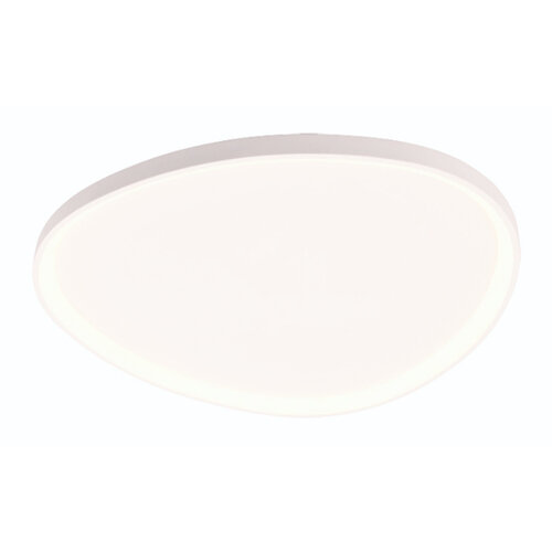 Modern plafondlamp Organico 1-lichts wit