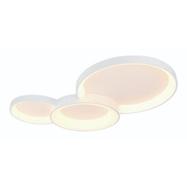 Plafondlamp Fuso 3-lichts wit