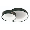 Freelight Modern plafondlamp Fuso 2-lichts zwart small