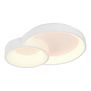 Moderne plafondlamp 2 Fuso lichts small wit