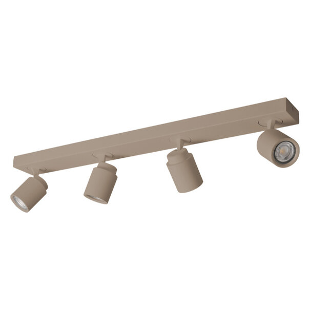 Freelight Modern Scandinavisch Razza opbouwspot 4 lichts crème