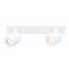 Freelight Modern Scandinavisch Razza opbouwspot 2-lichts balk wit