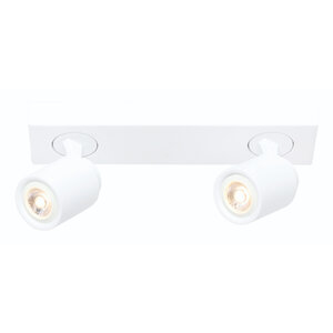 Freelight Modern Scandinavisch Razza opbouwspot 2-lichts balk wit