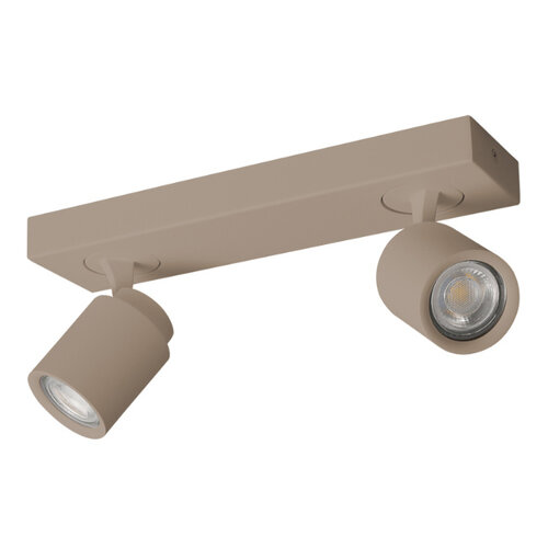 Modern Scandinavisch Razza opbouwspot 2-lichts balk crème