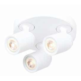 Opbouwspot Razza 3-lichts wit