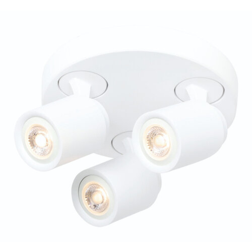 Modern Scandinavisch Razza opbouwspot 3-lichts wit