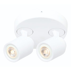 Freelight Modern Scandinavisch Razza opbouwspot 2-lichts wit