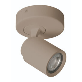 Opbouwspot Razza 1-lichts crème