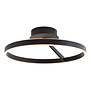 Modern Scandinavisch plafondlamp Pilota zwart Ø55cm