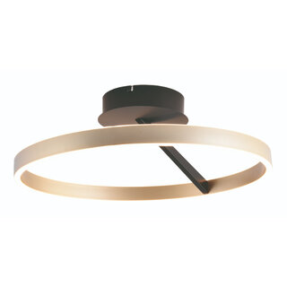 Plafondlamp Pilota 1-lichts goud Ø55cm