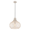 Freelight Modern Scandinavisch hanglamp Aglio Ø38cm 1-lichts crème