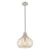 Freelight Modern Scandinavisch hanglamp Aglio Ø28cm 1-lichts crème