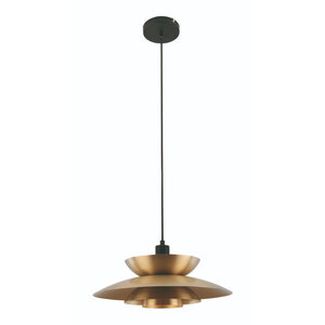Freelight Retro hotel chique hanglamp Muschio 1-lichts goud