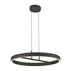 Freelight Moderne hanglamp Livello 1-lichts zwart Ø60cm