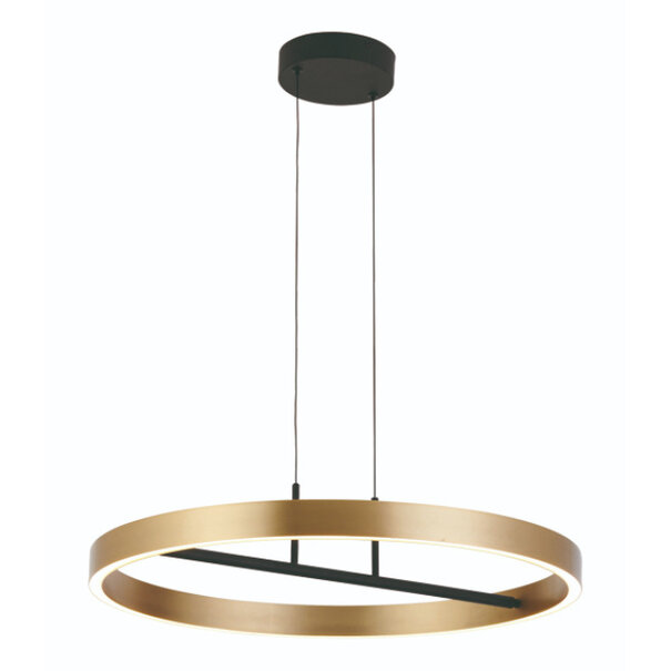 Freelight Modern Hotel chique hanglamp Livello 1-lichts Ø60cm goud