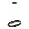 Freelight Modern Industrieel hanglamp Livello 1-lichts Ø40cm zwart