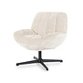 Scandinavisch Modern fauteuil Derby beige draaibaar