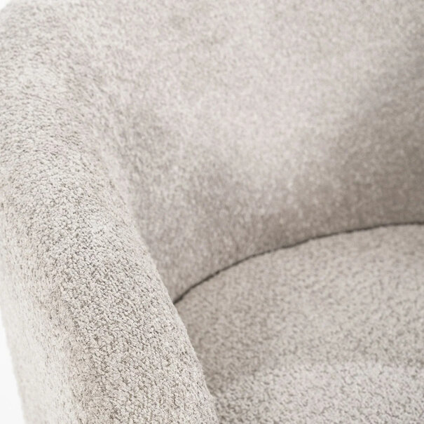 By-Boo Modern Scandinavisch fauteuil Balou taupe