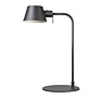 Modern industrieel tafellamp Dex 1-lichts zwart