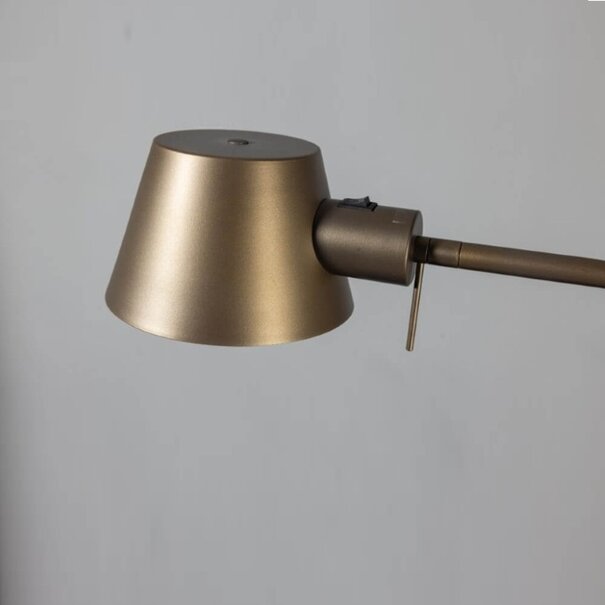 ETH Industrieel Modern tafellamp Dex anodic bruin