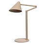 Modern Scandinavisch tafellamp Marvis 1-lichts zand