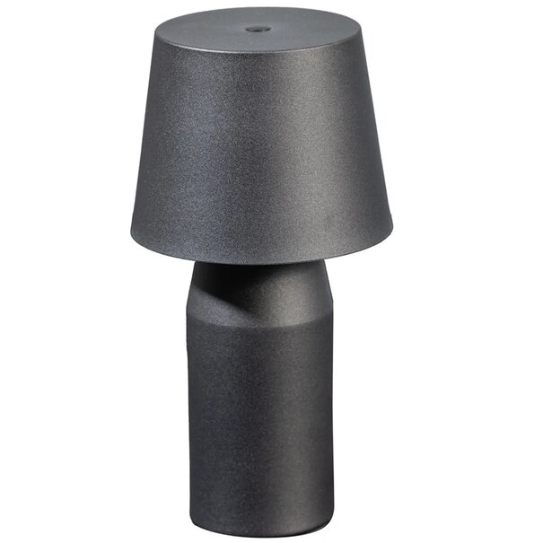 ETH Modern Industrieel tafellamp Aron 1-lichts zwart