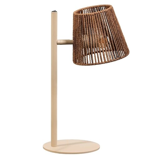 Modern Scandinavisch tafellamp Daan 1-lichts zand