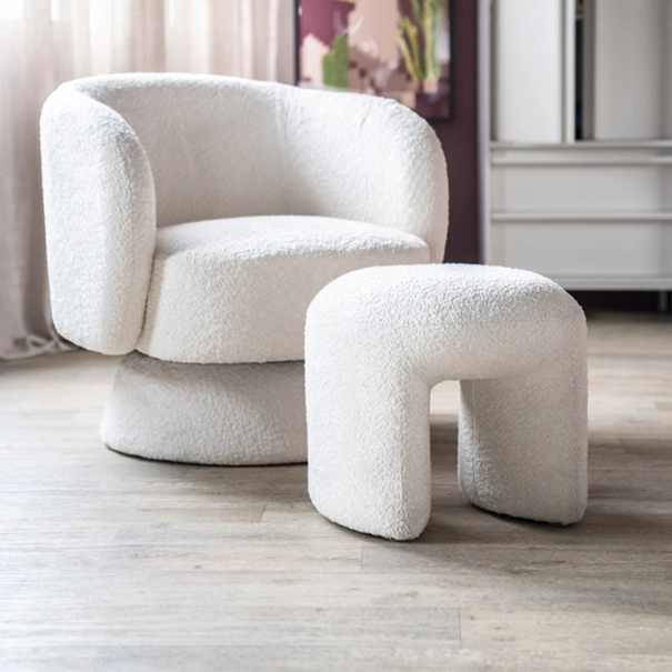 By-Boo Modern Scandinavisch fauteuil Balou beige