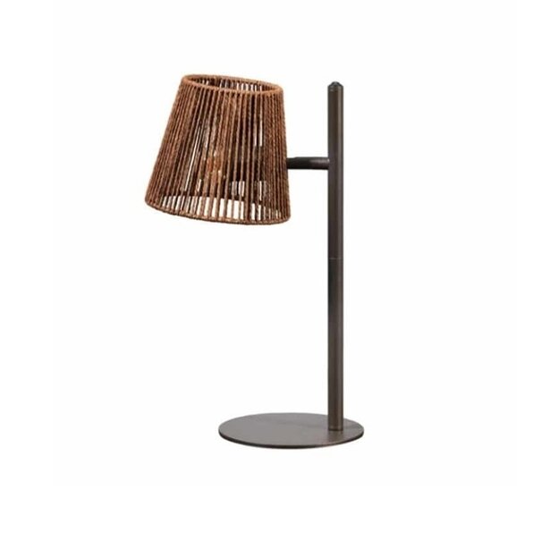 ETH Modern Scandinavisch tafellamp Daan 1-lichts anodic bruin