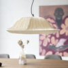 By-Boo Japandi Scandinavisch hanglamp Lokta 2 1-lichts naturel papier