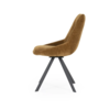 By-Boo Modern Scandinavisch eetkamerstoel Bliss mosterd