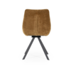 By-Boo Modern Scandinavisch eetkamerstoel Bliss mosterd