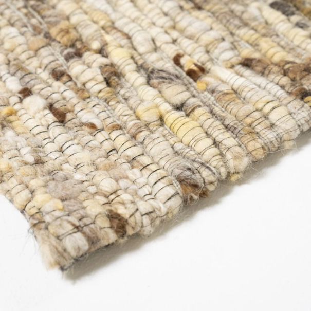 By-Boo Modern Scandinavisch vloerkleed Takara mosterd 160 x 230 cm