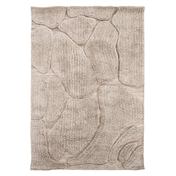 By-Boo Scandinavisch Japandi vloerkleed Kala taupe 200 x 300 cm