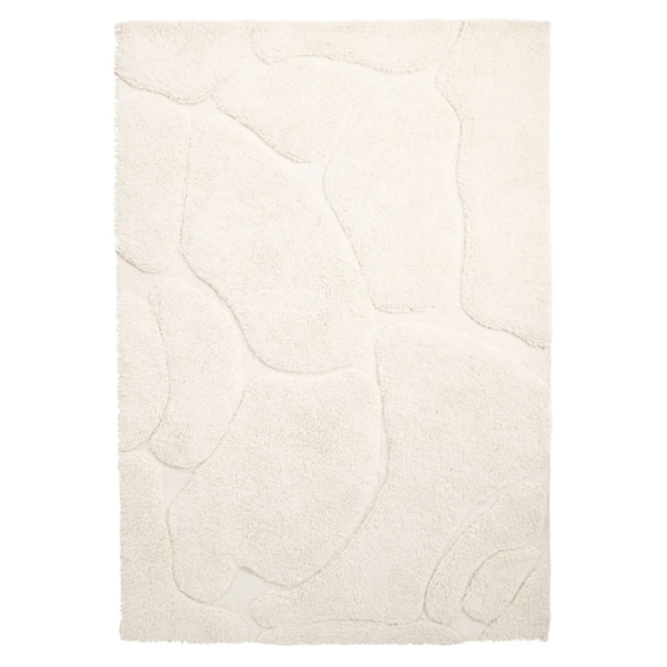 By-Boo Scandinavisch Modern vloerkleed Kala Ivoor 200 x 300 cm