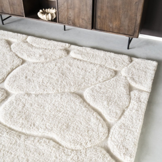 Vloerkleed Kala 200 x 300 cm Ivoor