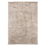Scandinavisch Landelijk vloerkleed Kala 160 x 230 cm taupe