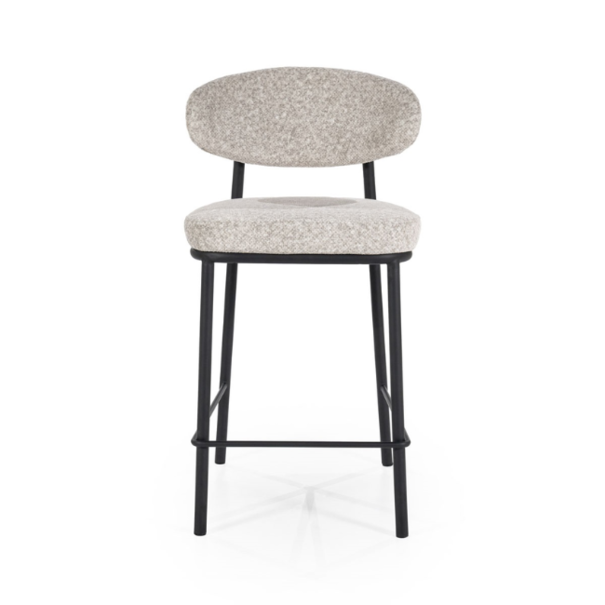By-Boo Moderne barstoel Jari beige