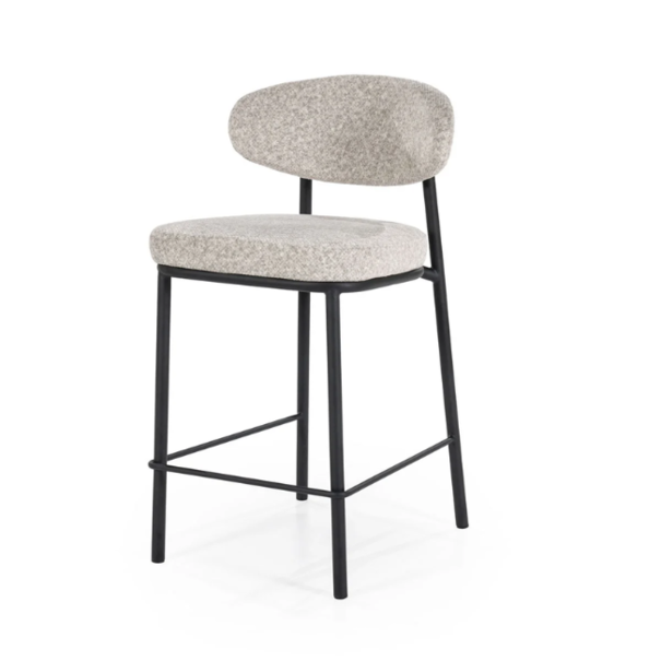 By-Boo Moderne barstoel Jari beige