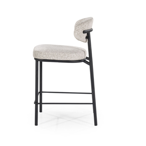 By-Boo Moderne barstoel Jari beige