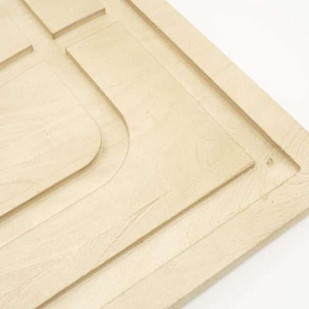 By-Boo Bohemian Scandinavisch wandpaneel Kuzai naturel