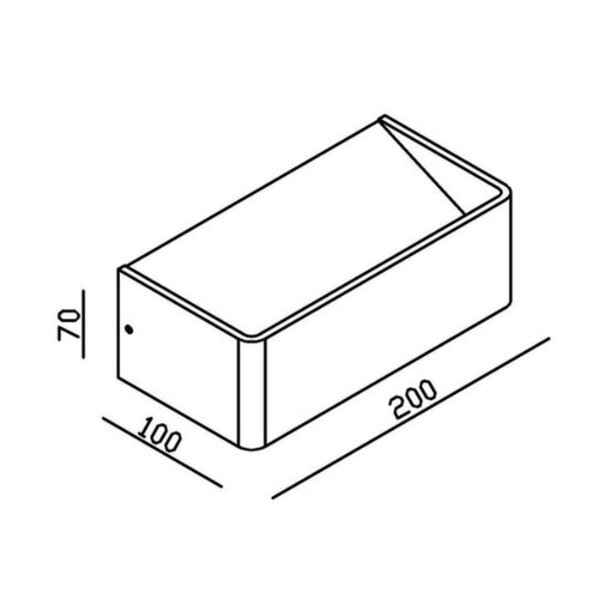 Artdelight Modern Scandinavisch wandlamp Mainz wit